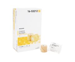 Cohesive Bandage  2 Inch X 5 Yard Self-Adherent Closure Tan NonSterile Standard Compression ,520551