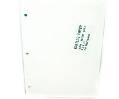Braille Paper, Heavy 8.5 x 11 100 sheet pack