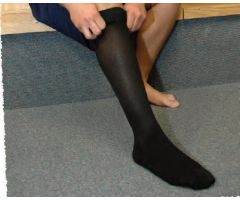 Compression Stocking JOBST Knee High Large Black
