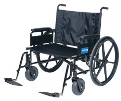 W/C Fixed Back 26W20D15.5H 20" Wheel 20" Wheel 5" Caster Full Arms Swing Away Foot Rests