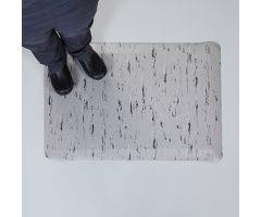Smooth Anti-Fatigue Mat, Gray, 3 x 2