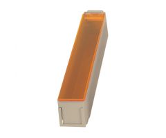 Unit Dose Bin Unit Dose Bin with Amber Lid, 2x3x12 - Gray,