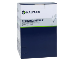 Sterling Nitrile Exam Gloves Medium Gray Sterile