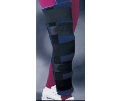 Knee Immobilizer Quick Wrap One Size Fits Most Hook and Loop Closure 20 Inch Length Left or Right Knee 532602