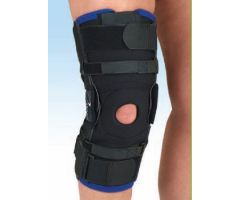 Knee Brace Hypercontrol Medium Wraparound 18 to 20-1/2 Inch Circumference Left or Right Knee