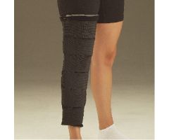 Knee Immobilizer Cutaway One Size Fits Most Elastic Strap Closure 12 to 24 Inch Circumference 22 Inch Length Left or Right Knee