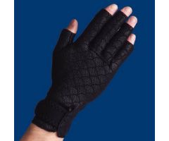 Arthritis Glove Thermoskin  Open Finger Medium Over-the-Wrist Hand Specific Pair Fabric / Trioxon