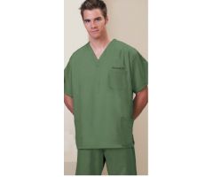Scrub Shirt X-Small Blueberry 3 Pockets Short Set-In Sleeves Unisex