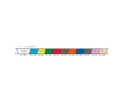 Chart Divider Set - Poly - Long-Term Care - 11 Tabs Bottom