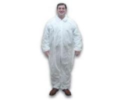 Coverall X-Large White Disposable NonSterile