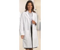 Lab Coat White Small Knee Length Reusable 545851