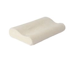 Memory Pillow 20"x 12"x 4"-3" Cream Color by Alex Ortho