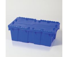 Hinged Lid Transfer Box - 5532 - Dark Blue