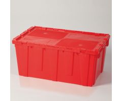 Hinged Lid Transfer Box - 5536 - Red