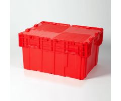 Hinged Lid Transfer Box - 5545 - Gray