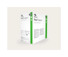 Gloves Surgical Biogel Powder-Free Latex 9 Straw 40Pr/Bx, 4 BX/CA, 5550040BX