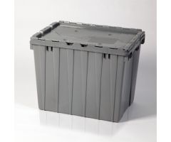 Hinged lid transfer box, 21.5x17x18.5