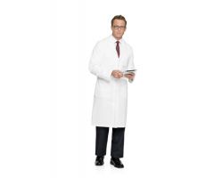 Lab Coat White Size 36 Knee Length Reusable 555445
