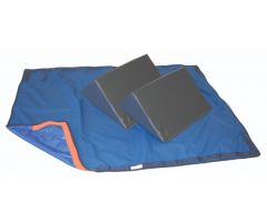 Bed Positioning System, 50" x 38" Sheet and Two 16"L 30 Deg Wedges