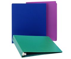 Ringbinder - Economy -1" Top Open 3-Ring - Emerald Green