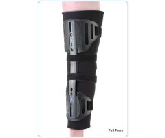 Knee Immobilizer Exoform 3X-Large Up to 38 Inch Circumference 18 to 24 Inch Length Left or Right Knee