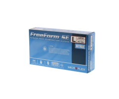 Gloves Exam FreeForm SE Powder-Free Nitrile 9.5 in Large Blue 100/Bx, 10 BX/CA, 5650983BX