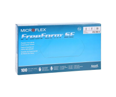 MICROFLEX FreeForm SE Nitrile Exam Gloves Small Blue Non-Sterile 10 BX/CA