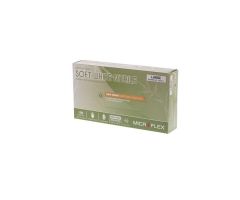 MICROFLEX Soft White Nitrile Exam Gloves Large White Non-Sterile 100/Bx