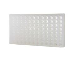 Microcentrifuge Test Tube Rack 96 Place One Side 0.5 mL, Reverse Side 1.5 mL - 2.0 mL Natural