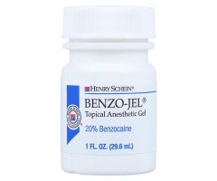 Benzo-Jel Topical Anesthetic Gel Raspberry 1oz/Jr