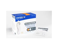 Criterion Polyisoprene Surgical Gloves 6.5 Natural 4 BX/CA