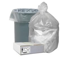 Bag Trash High Density 10mic Henry Schein 30x37" Natural 20-30 Gallon 250/Ca