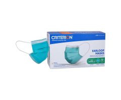 Criterion Earloop Mask ASTM Level 3 Teal 50/Box