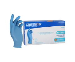 Criterion N200 Nitrile Exam Gloves Small Sky Blue Non-Sterile 10 BX/CA