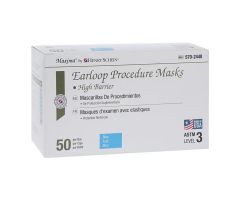 Criterion Earloop Face Mask ASTM Level 3 Blue 50/Bx