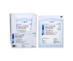 Henry Schein Premium 100% Cotton All-Gauze Sponge 3x3" 12 Ply Sterile Square LF, 30 BX/CA