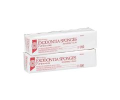 Cotton Filled Exodontia Sponge 2x2" 8 Ply Non-Sterile Square LF