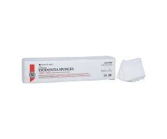 Henry Schein Premium Cotton Filled Exodontia Sponge 2x2" 8 Ply Non-Sterile Sq LF, 25 PK/CA