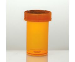 Friendly and Safe Vials with Child-Resistant Caps Attached, 20 Dram