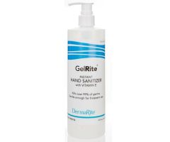 Hand Sanitizer GelRite 16 oz. Ethyl Alcohol Gel Pump Bottle