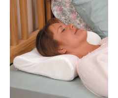 Orthopedic Pillow Rolyan SleepRite Posture Memory Pillow 12 X 17 Inch White Reusable