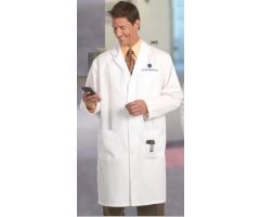 Lab Coat White Size 36 Knee Length Reusable 578983