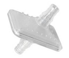 AG Industries Suction Bacteria Filter 3/8" to 1/2", Barb to Barb