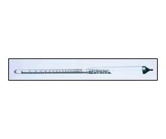 Alcohol Hydrometer Tralle Scale, 0 to 100%, Graduated in 1% Divisions, Proof Scale, 0 to 200 in 2 Proof Divisions, 250 mL Liquid Volume