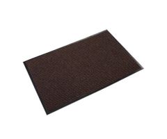 Needle Rib Wipe and Scrape Mat, Polypropylene, 36 x 60, Brown