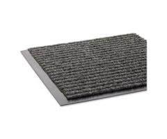 Needle Rib Wipe and Scrape Mat, Polypropylene, 36 x 60, Gray