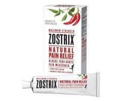 Zostrix Maximum Strength Natural Pain Relief Cream, 2 oz. Tube