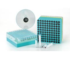 2D Barcode 4.0 mL Cryogenic Vial, Self-Standing, External Thread, Sterile, New Model, 8*6/rack, 10 racks/cs, 480 vials/cs