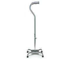 Quad Cane Large Base Black Lumex