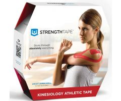 STRENGTHTAPE  Kinesiology Tape (35m Uncut Roll, Red)